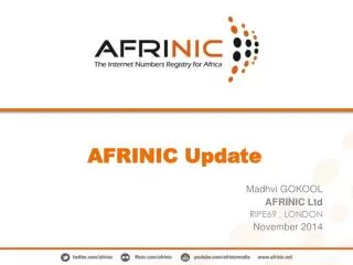AFRINIC Update
