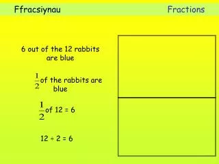 of the rabbits are blue