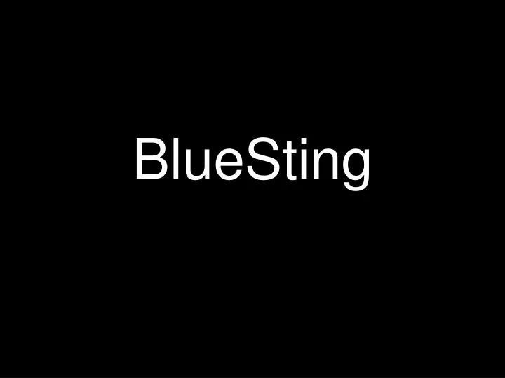 bluesting