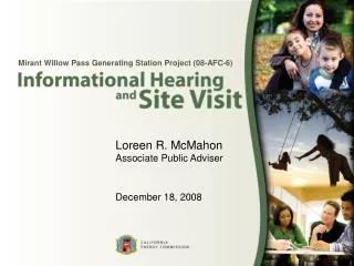 Loreen R. McMahon Associate Public Adviser