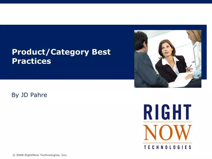 product category best practices
