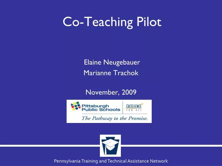 co teaching pilot