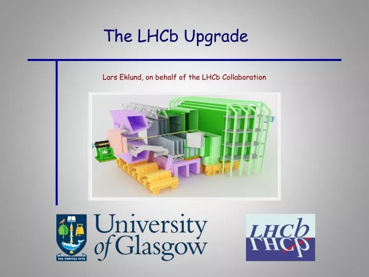 the lhcb upgrade