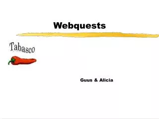 Webquests