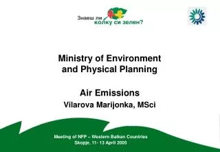 Ministry of Environment and Physical Planning
