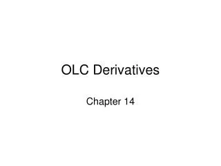olc derivatives
