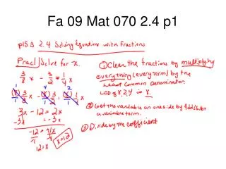 Fa 09 Mat 070 2.4 p1