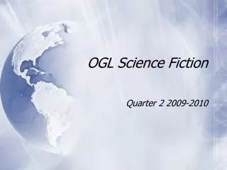 OGL Science Fiction