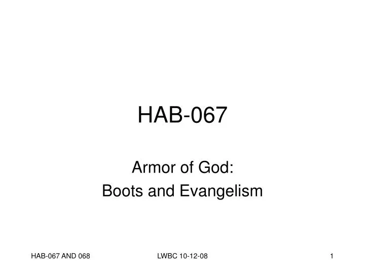 hab 067