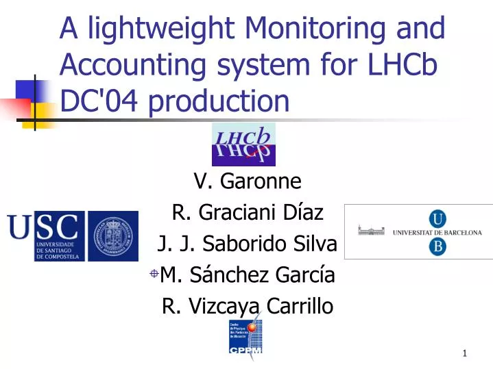 a lightweight monitoring and accounting system for lhcb dc 04 production