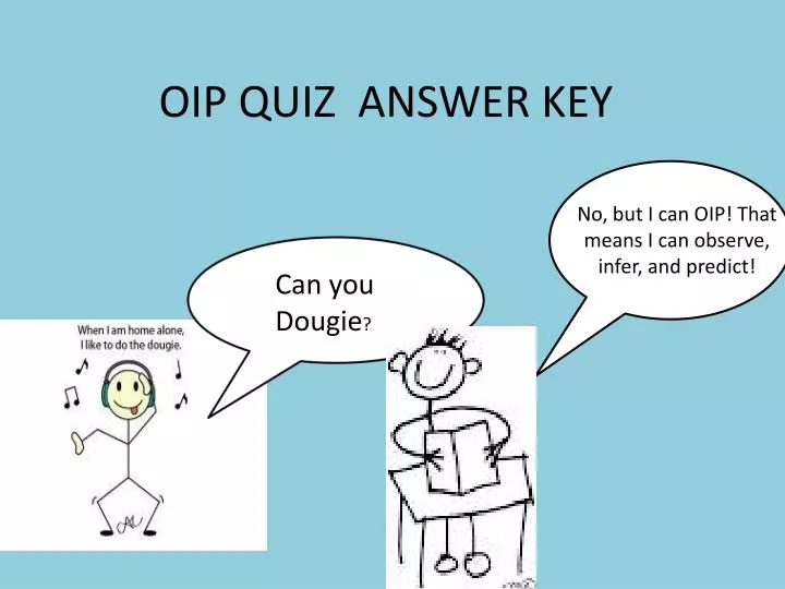 oip quiz answer key