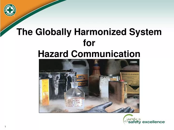 the globally harmonized system for hazard communication