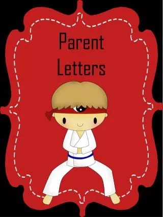 Parent Letters