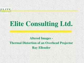 Elite Consulting Ltd.