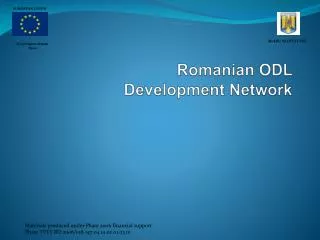 Romanian ODL Development Network