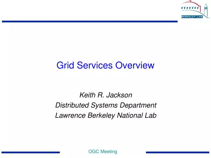 grid services overview