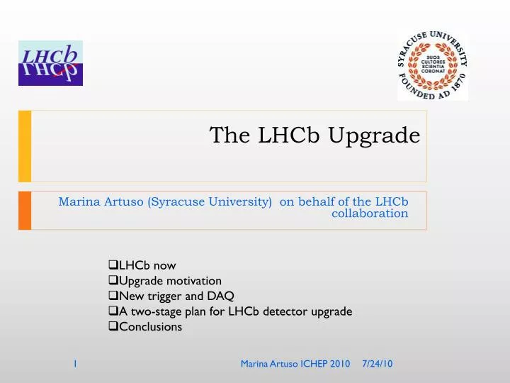 the lhcb upgrade