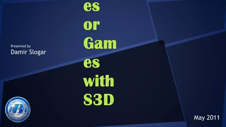 s3d games or games with s3d
