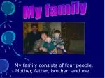 My family - slide 1