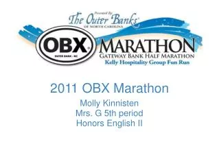 2011 OBX Marathon