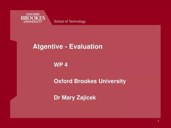 atgentive evaluation