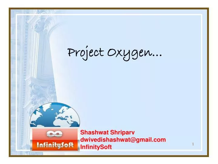 project oxygen