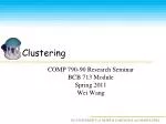 Clustering - slide 1