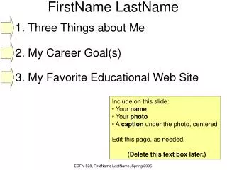 FirstName LastName