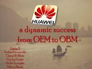a dynamic success from OEM to OBM