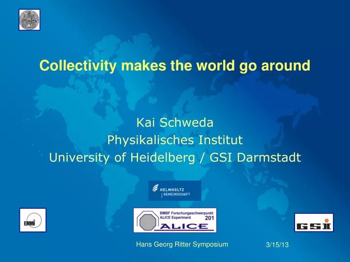 collectivity makes the world go around