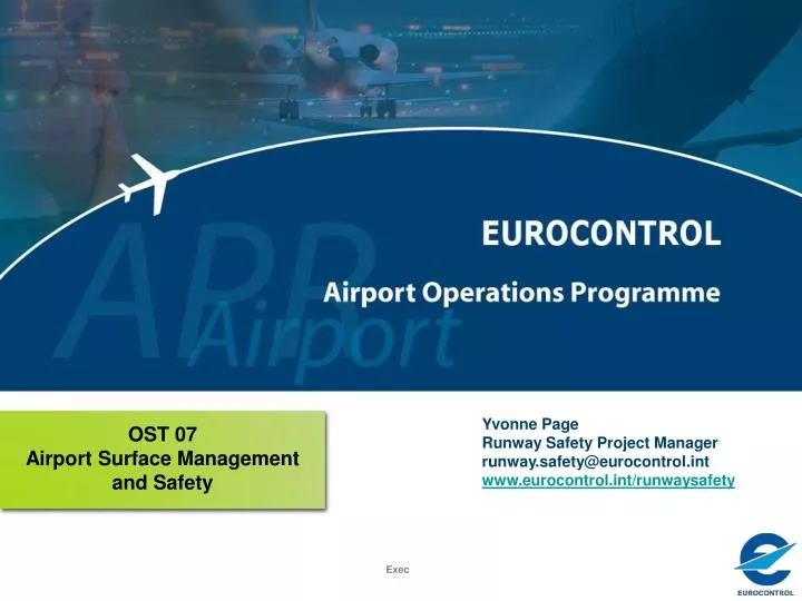ost 07 airport surface management and safety