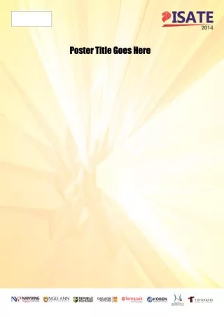 poster title goes here