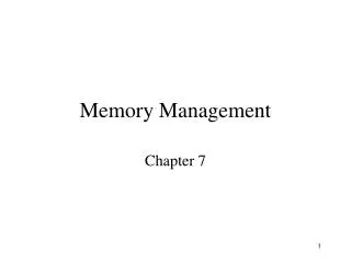 Memory Management