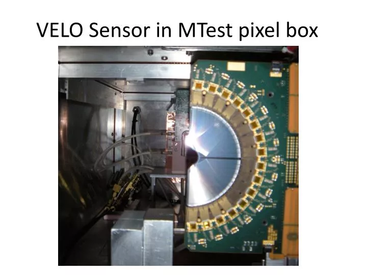 velo sensor in mtest pixel box
