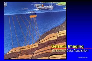 Seismic Imaging 3D Marine Data Acquisition