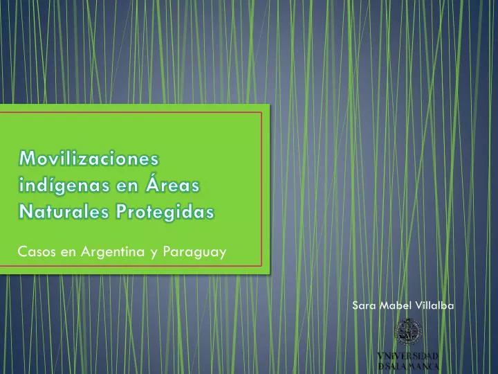 movilizaciones ind genas en reas naturales protegidas