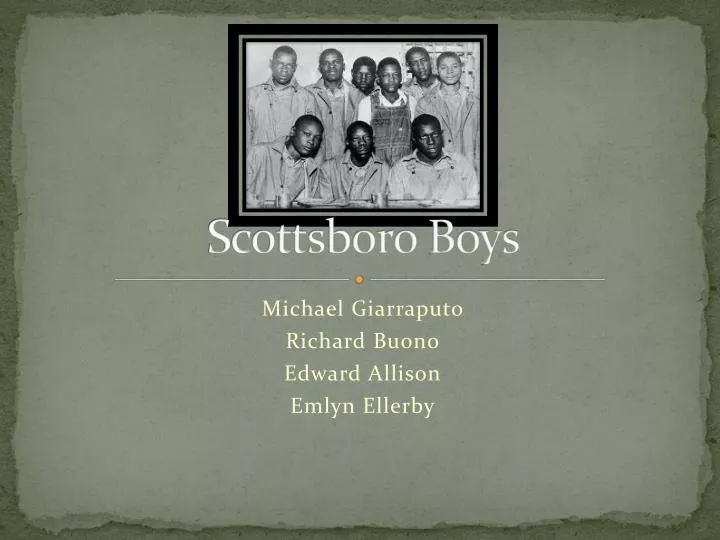 scottsboro boys