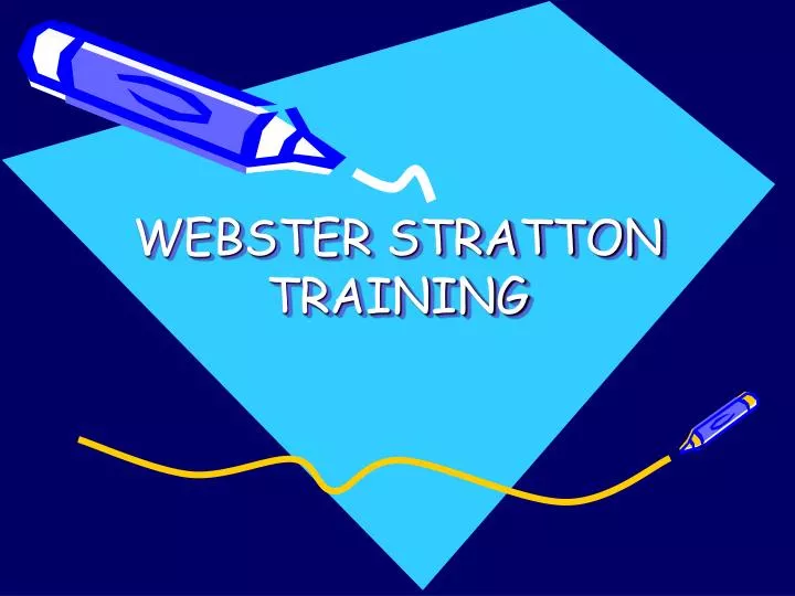 webster stratton training
