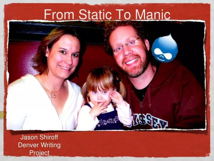 from static to manic