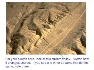 Mass movements (debris flows, landslides, etc.) Streams and rivers (surface water!)