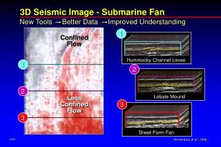 3D Seismic Image - Submarine Fan