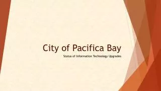 City of Pacifica Bay