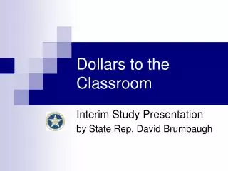Dollars to the Classroom