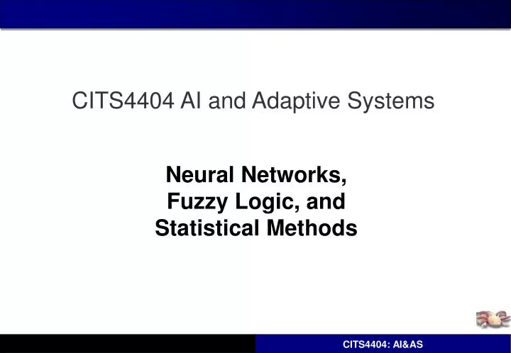 neural networks fuzzy logic and statistical methods
