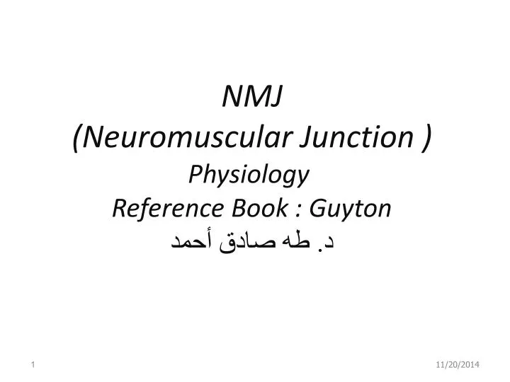 nmj neuromuscular junction physiology reference book guyton