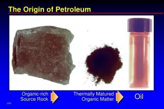 The Origin of Petroleum
