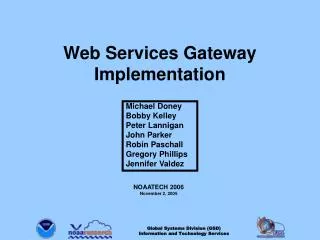 Web Services Gateway Implementation