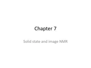 Chapter 7