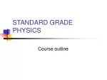 Comprehensive High School Physics Course Overview - slide 1