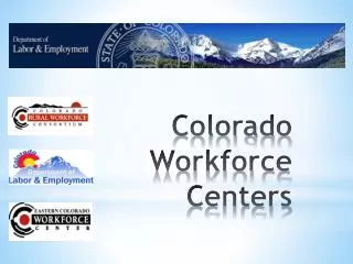 Colorado Workforce Centers